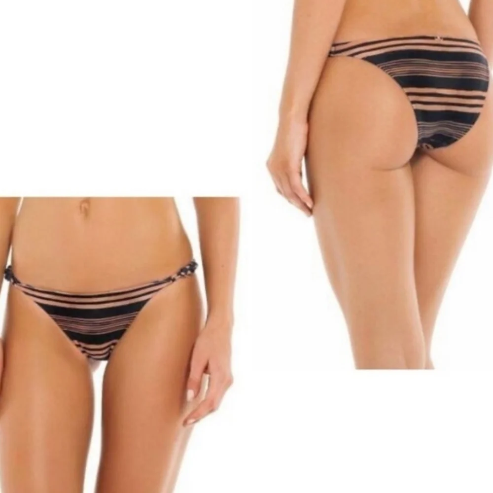 VIX Isabela Rope Full Bikini Bottom Navy XS - Picture 8 of 8